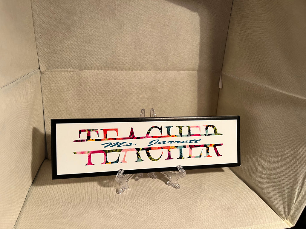 Name Plaque