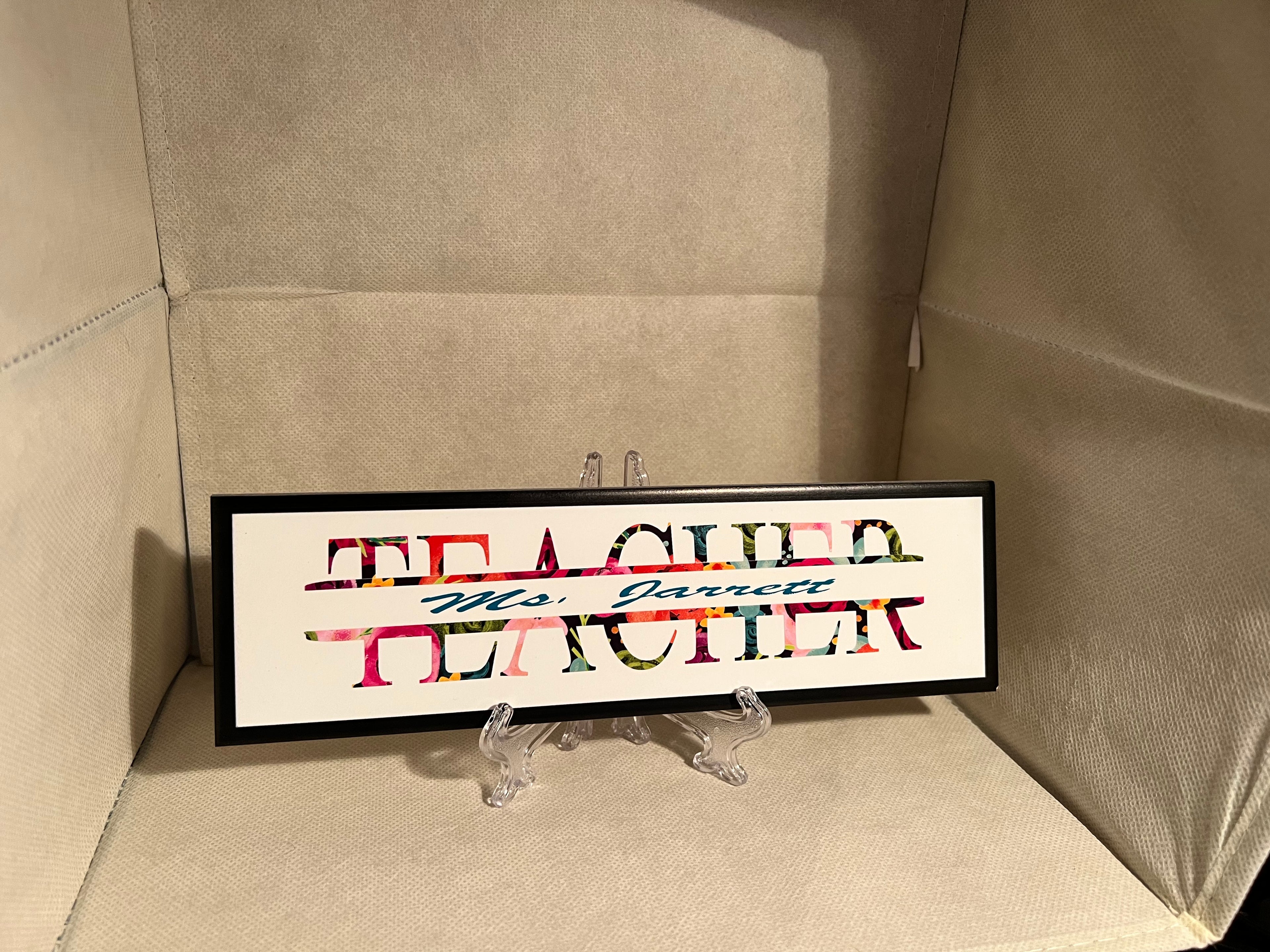 Name Plaque