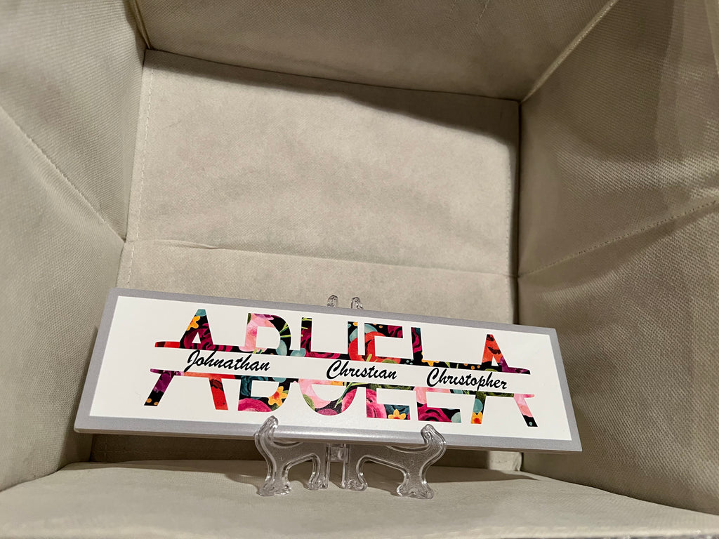 Name Plaque