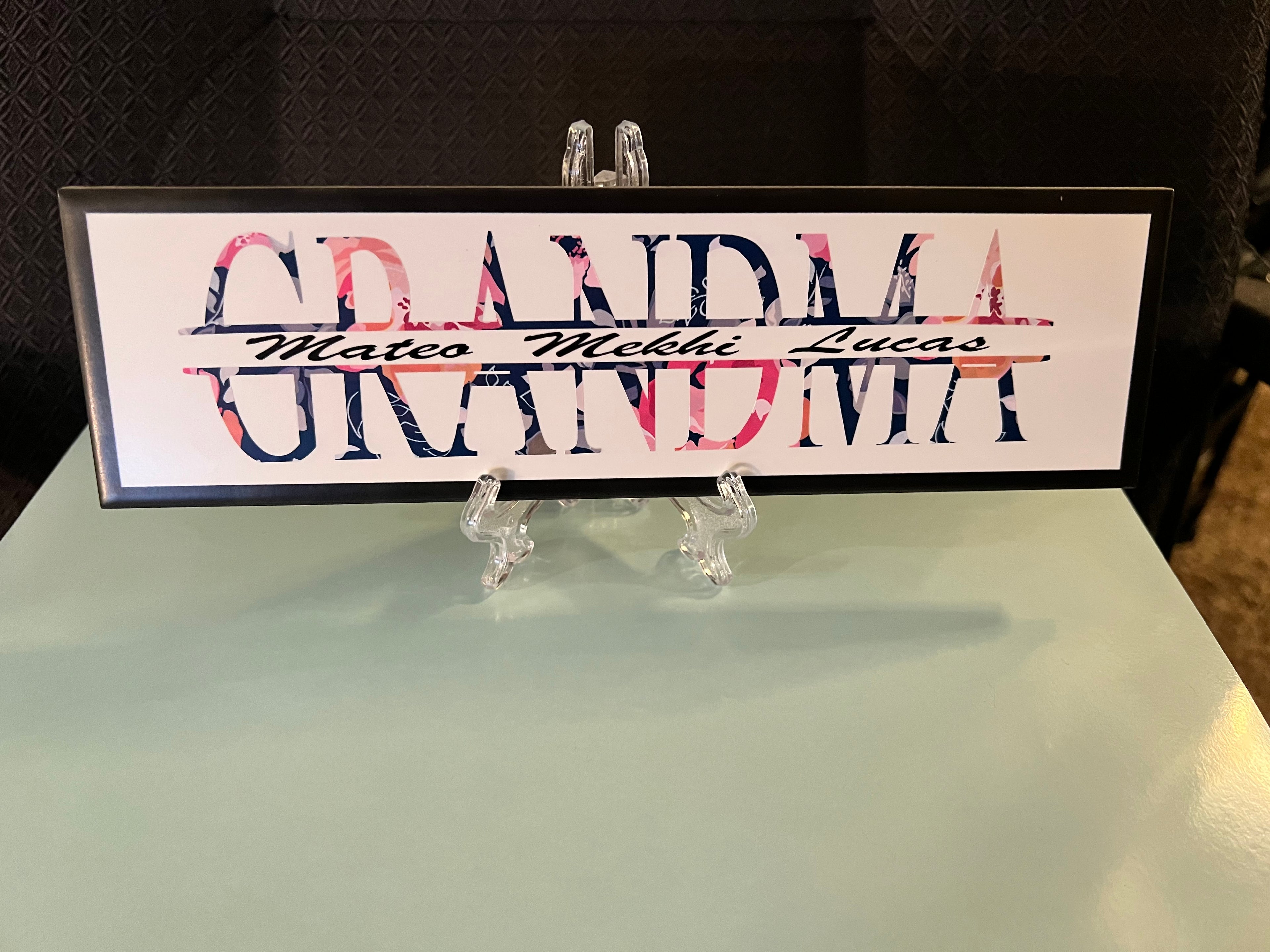 Name Plaque