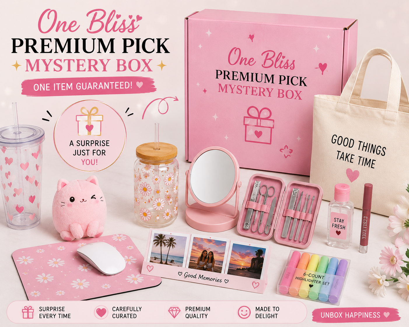 One Bliss Premium Pick – Curated Gift Set with Personalized Touches